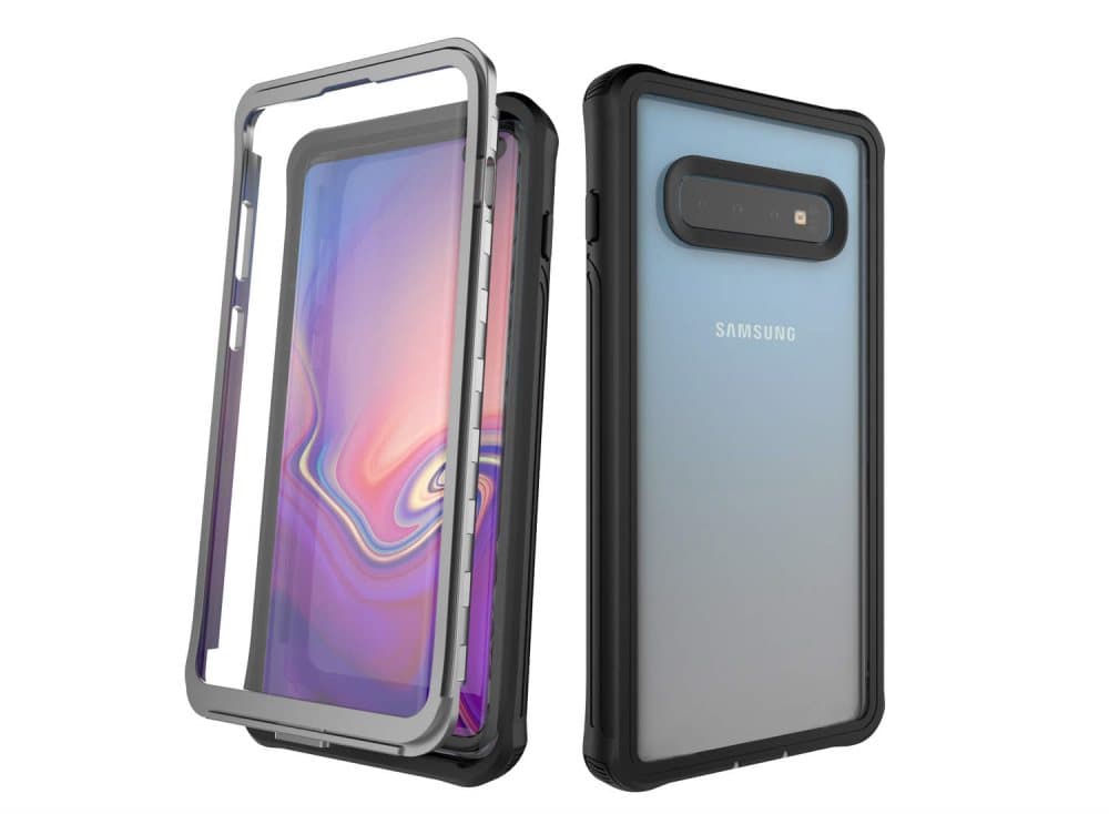 C4U® Stødfast forsvar - Samsung S10+ - Støddæmper Taske 3i1