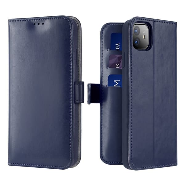 Dux Ducis Kado iPhone 11 Wallet Case Taske Blue