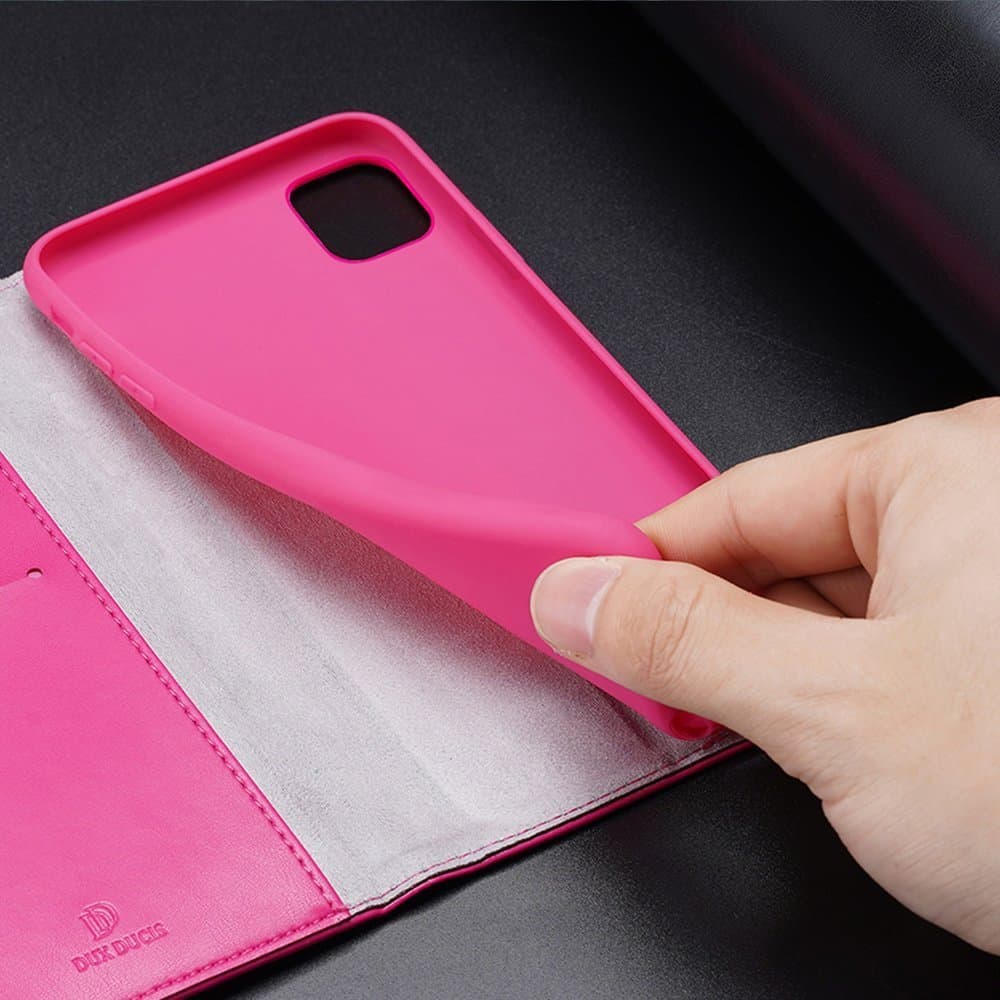 Dux Ducis Kado iPhone 11 Pro Wallet Case Plånboksfodral Rosa