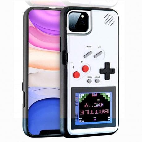 iPhone 11 Pro Max Klassisk Gameboy Skal Färgskärm | 36st Små Spel