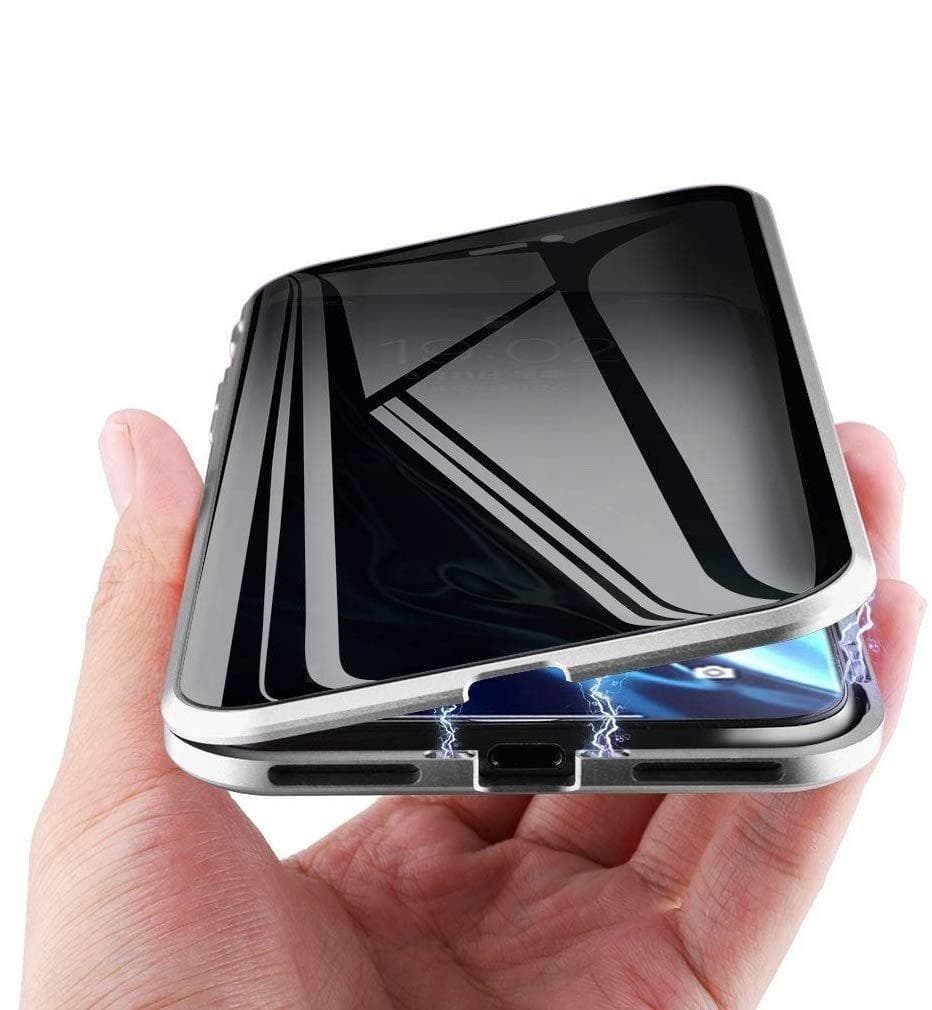Magnetisk deksel til iPhone 7/8 Plus - sølv