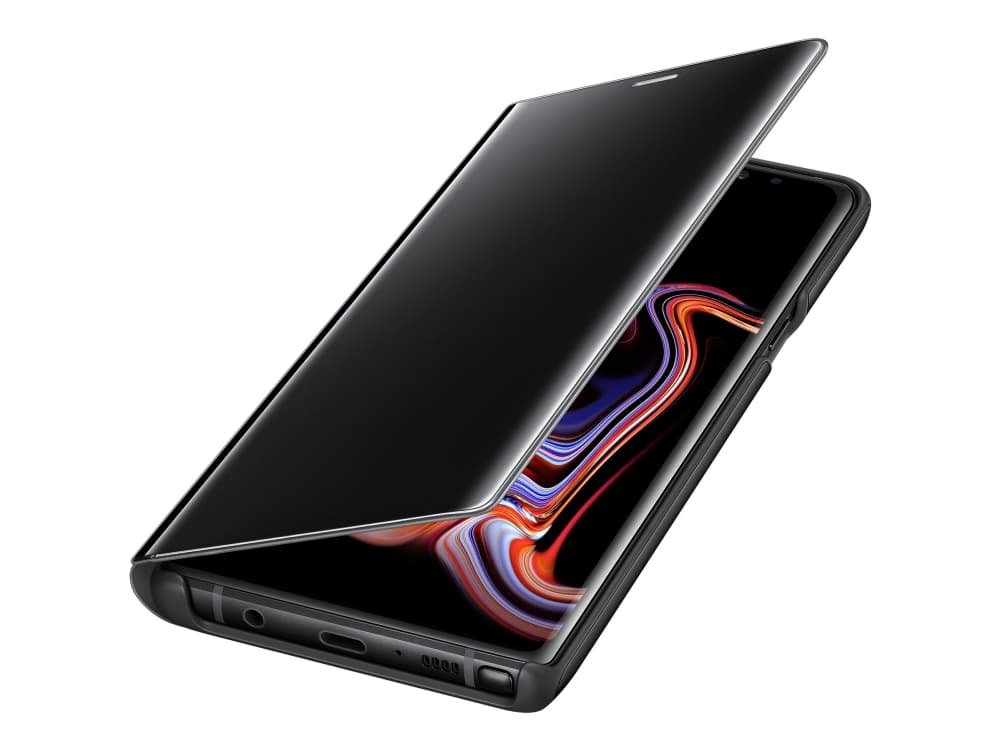 Samsung Clear View Standing Cover EF-ZN960 - Flipomslag til mobiltelefon - sort - for Galaxy Note9