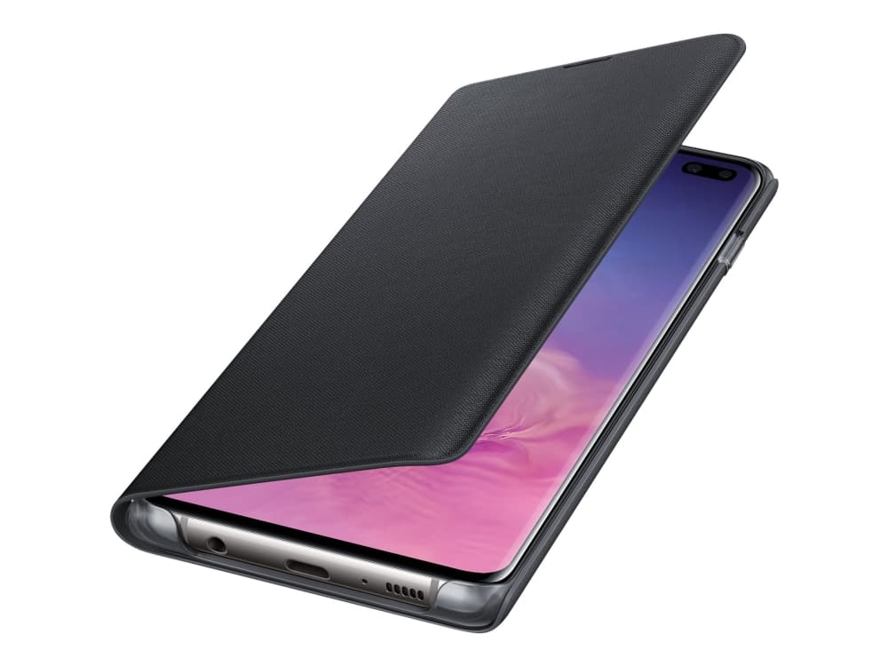 Samsung EF-NG975, Utbytbara fodral, Samsung, Galaxy S10+, 16,3 cm (6.4"), Svart