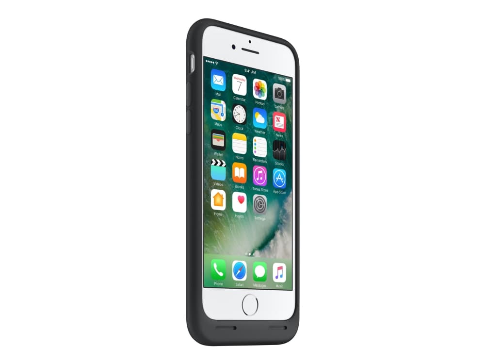 Apple MN002ZM/A, Skin case, Apple, iPhone 7, 11.9 cm (4.7"), Black