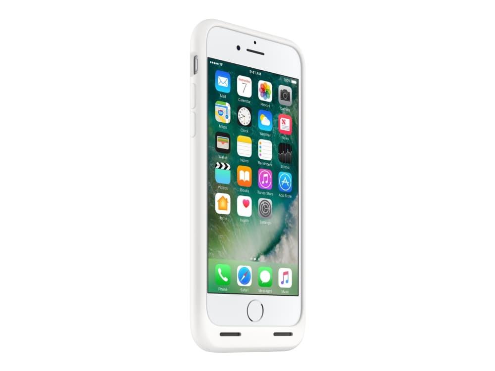 Apple MN012ZM/A, Skal, Apple, iPhone 7, 11,9 cm (4.7"), Vit