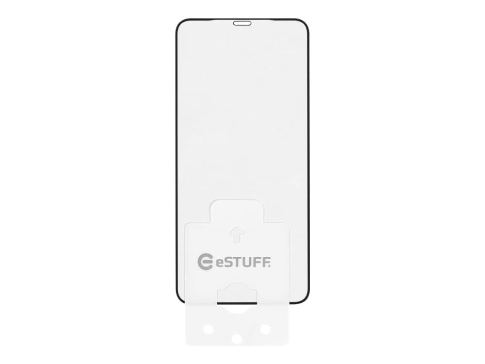 eSTUFF Titan Shield Fullcover - Skjermbeskyttelse for mobiltelefon - svart, gjennomsiktig (en pakke 10) - for Apple iPhone 11 Pro Max
