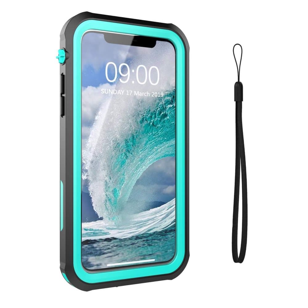 iPhone 11 skal/fodral Svart/Turkos