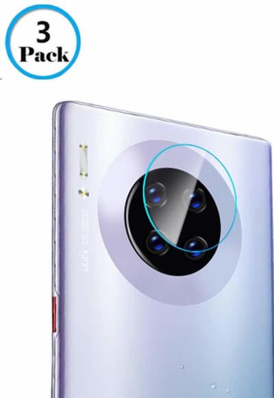 3-pack C4U® Huawei P30 Pro Kameralinsedæksel i hærdet glas