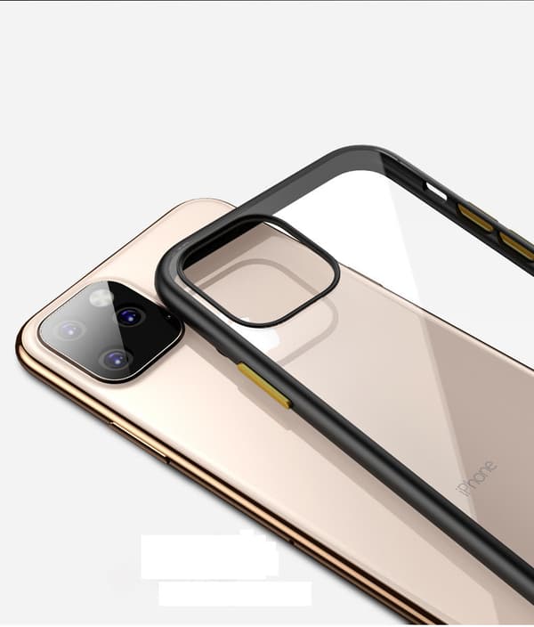 iPhone 11 Pro Bumperskal, Genomskinlig Baksida