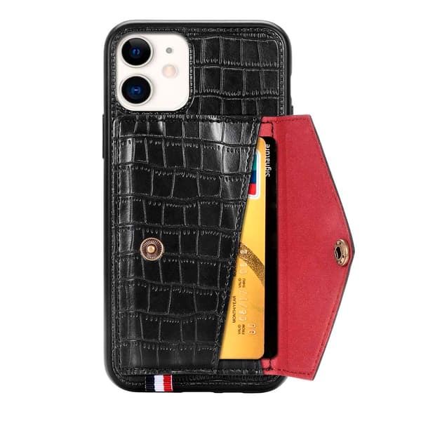 Stilsäkert Smart Skal med Korthållare - iPhone 11