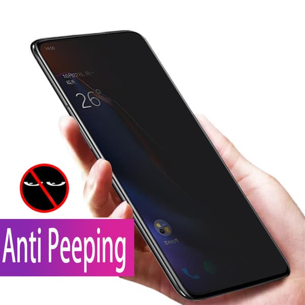 Samsung A80 2.5D Anti-Spy Skärmskydd Ram 9H