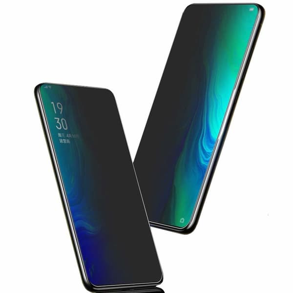 Samsung A80 2.5D Anti-Spy 3-PACK Skärmskydd Ram 9H