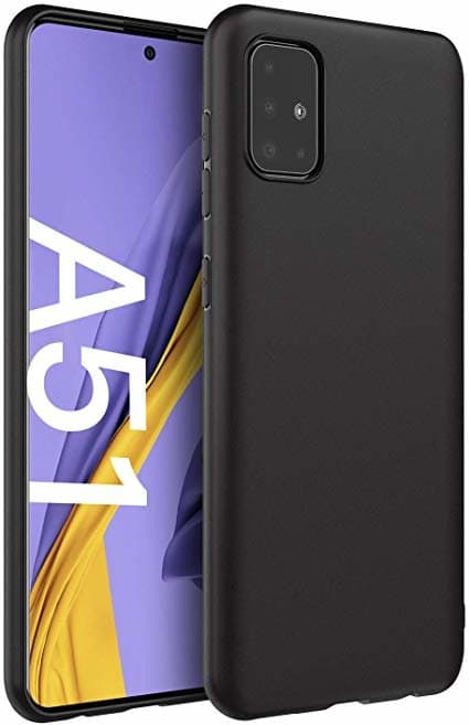 Samsung A51 MAT TPU COVER - SORT