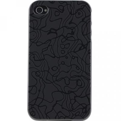 BBC Semi-Hard Case til Iphone 4S - Sort grafik