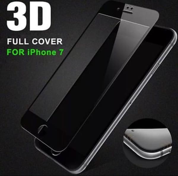 iPhone 7 Sk�rmskydd 3D 9H Ram 0,2mm ProGuard