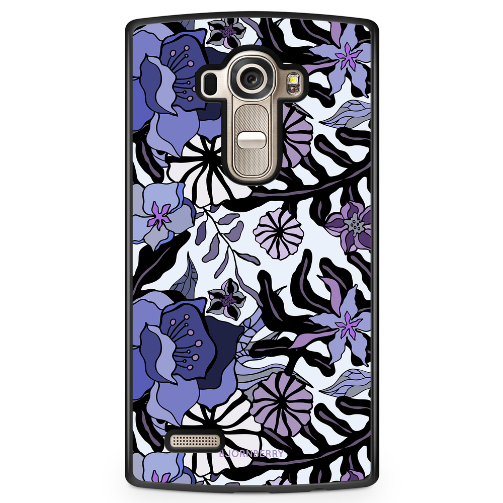LG G4 Skal - Lila Blommor