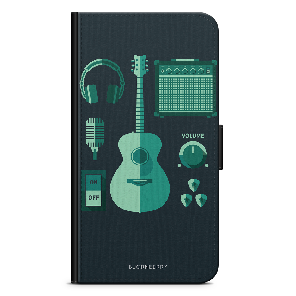 Samsung Galaxy J5 (2015) Plånboksfodral - Gitarr