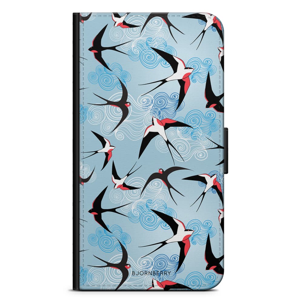iPhone 6/6s Plånboksfodral - Svalor