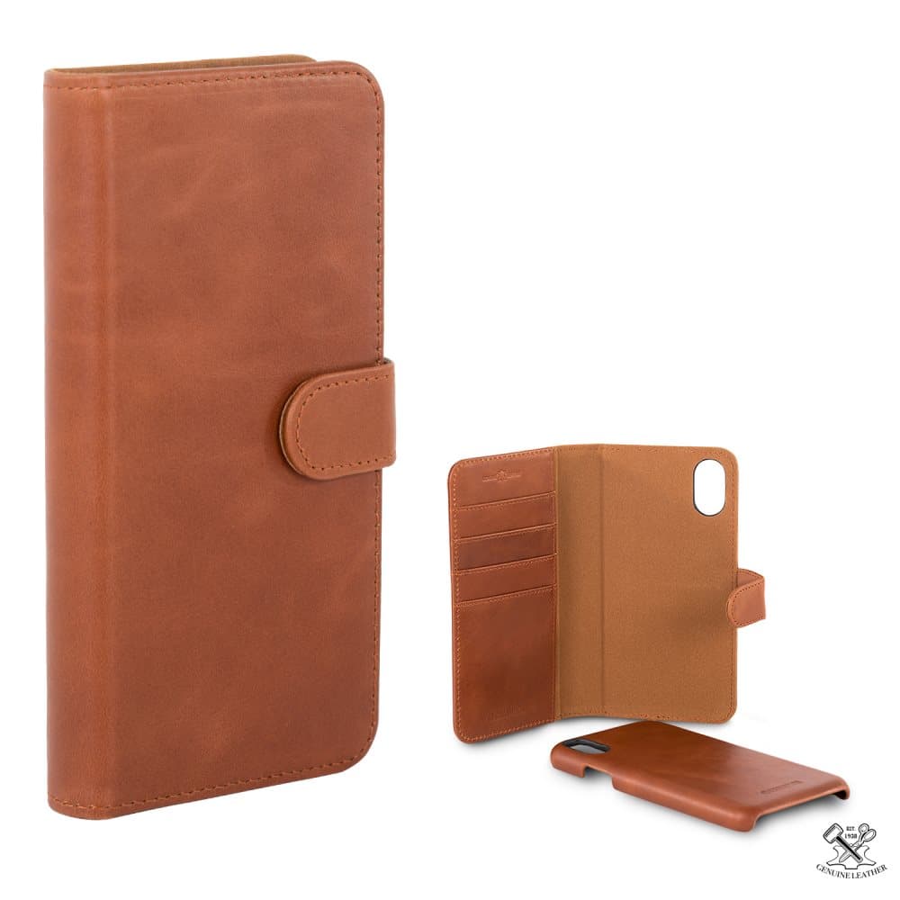 Champion Wallet Läder iPhone X/XS Brun