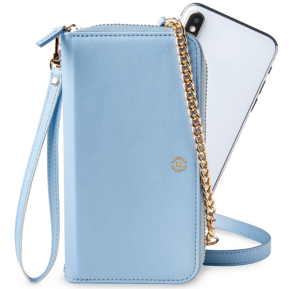 Celly Pochette max 6,5" Ljusblå