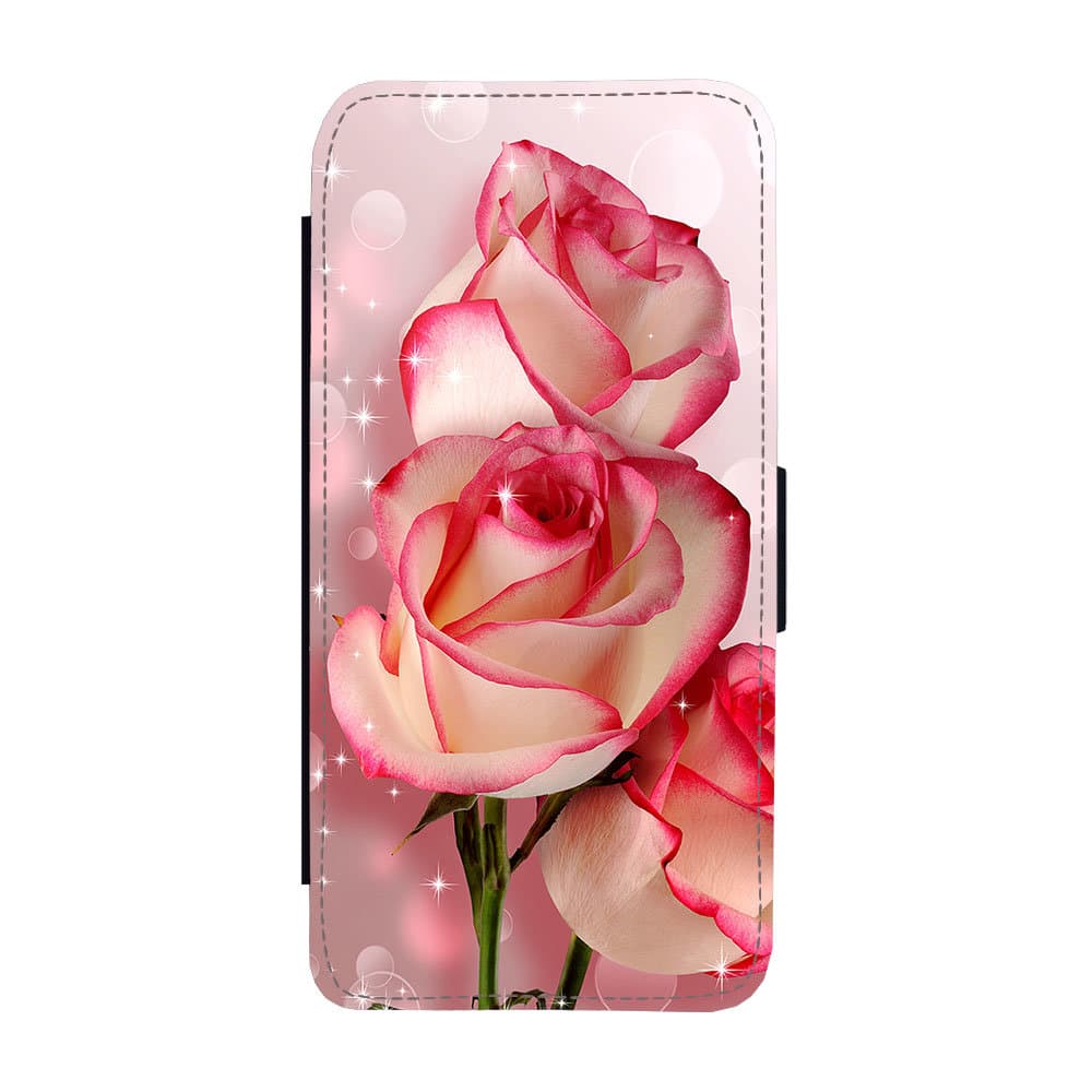 Blomma Rosor iPhone 11 Plånboksfodral