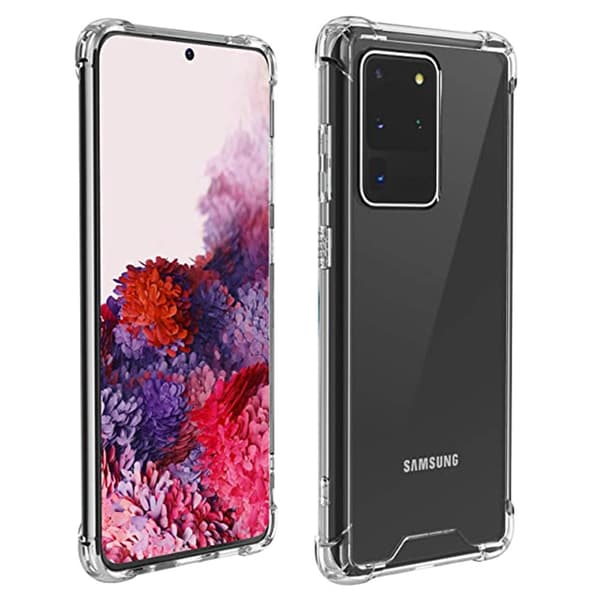 Samsung Galaxy S20 Ultra - Robust Stöttåligt Silikonskal