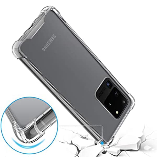 Samsung Galaxy S20 Ultra - Robust Stöttåligt Silikonskal