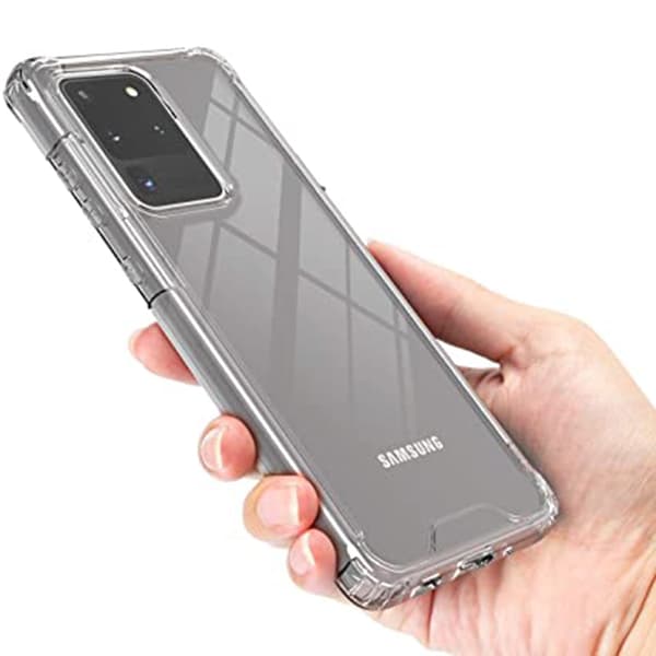 Samsung Galaxy S20 Ultra - Robust Stöttåligt Silikonskal