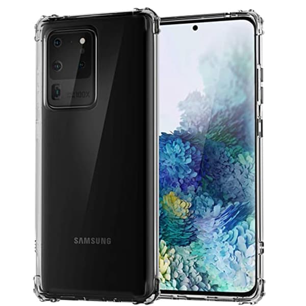 Samsung Galaxy S20 Ultra - Robust Stöttåligt Silikonskal