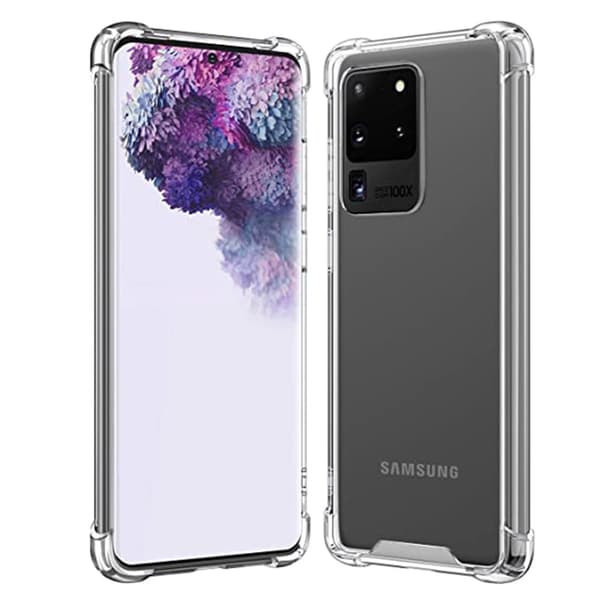 Samsung Galaxy S20 Ultra - Robust Stöttåligt Silikonskal