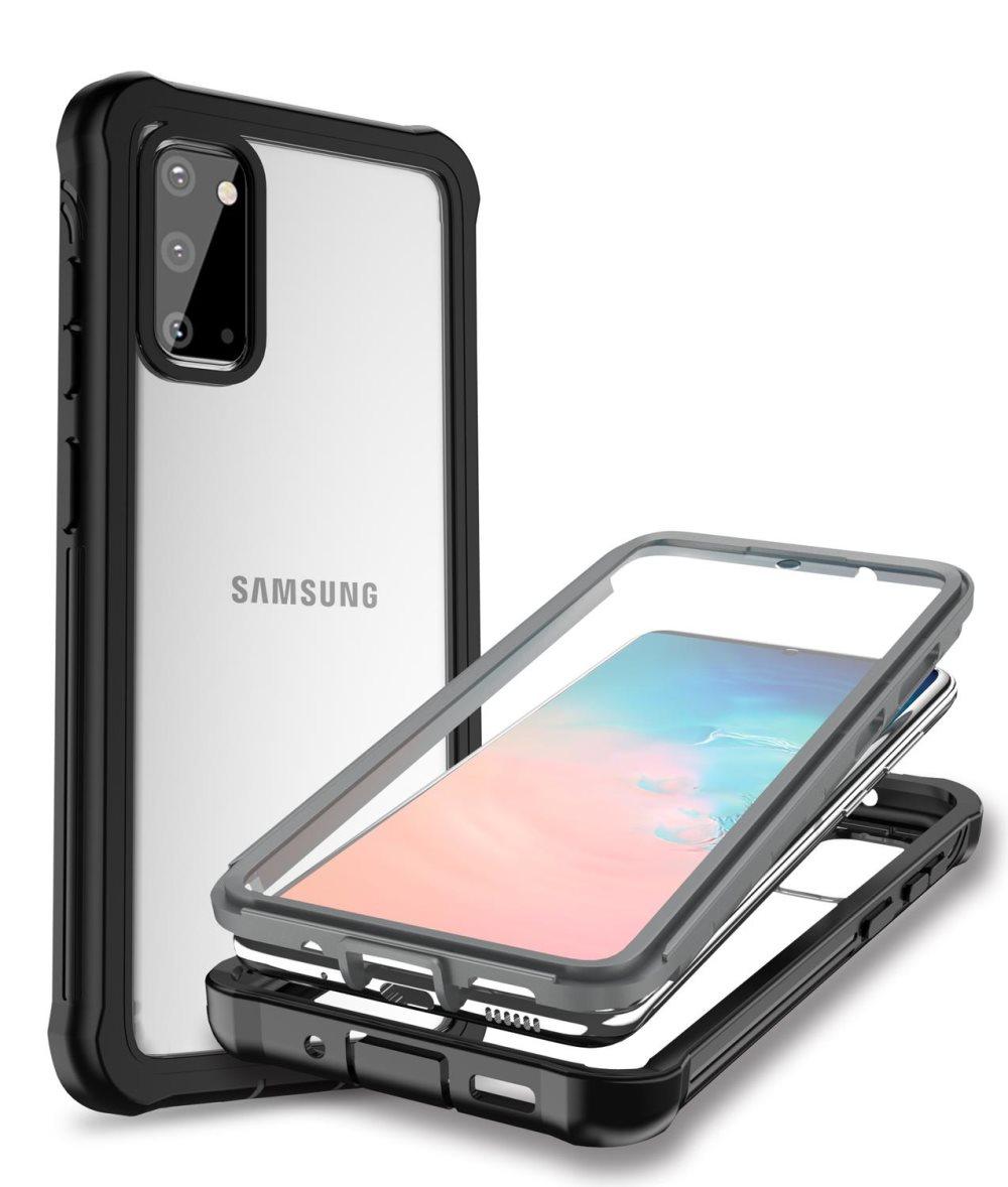 C4U® Stødfast forsvar - Galaxy S20 - Støddæmper Taske 3i1
