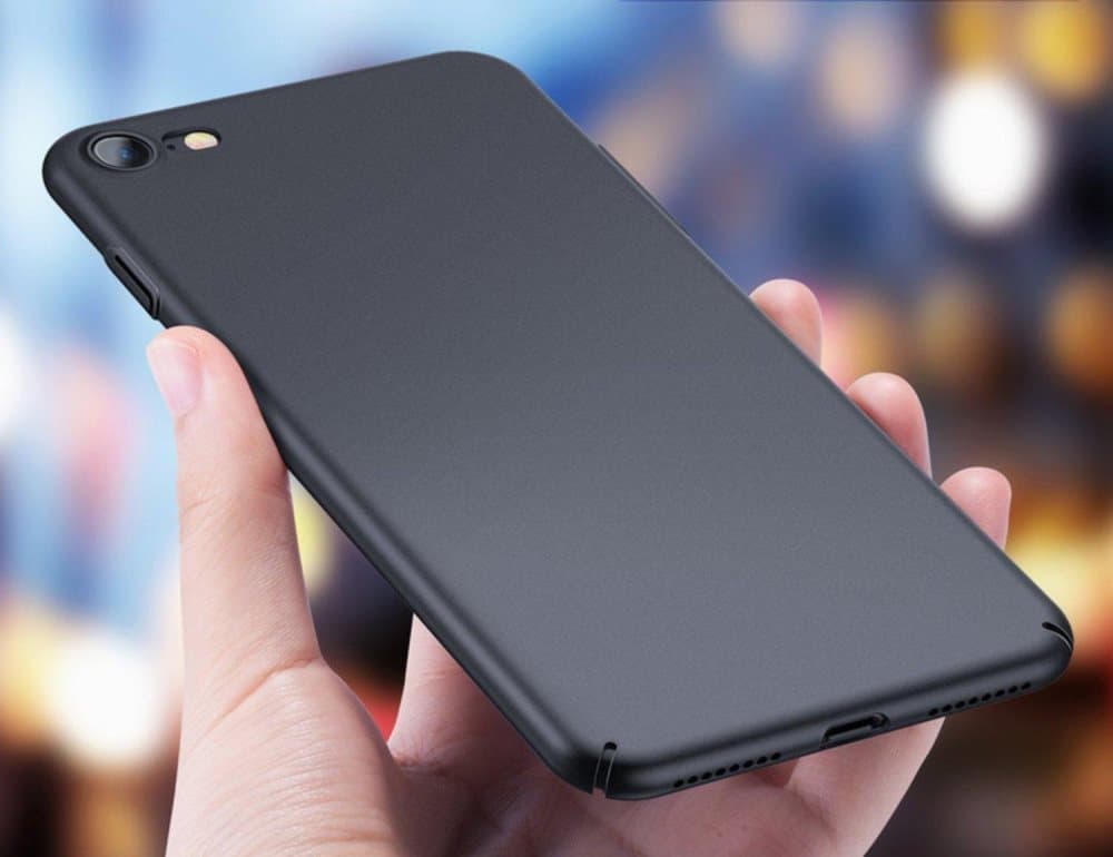Hard matte black case - iPhone SE (2020)