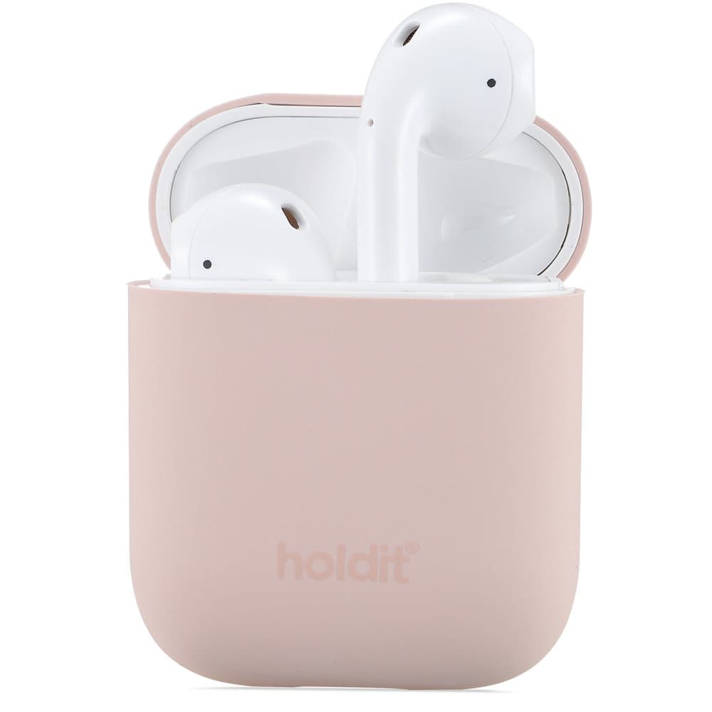Holdit Silicone Case AirPods Nygård Blush Pink