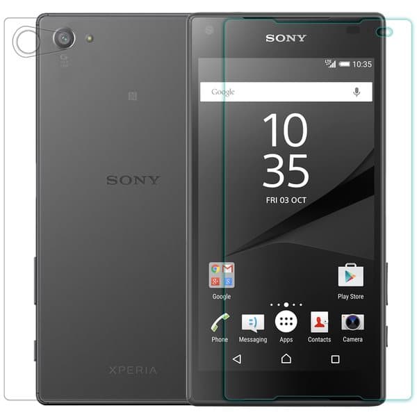 Sony Xperia Z5 (2-PACK) HeliGuard Skärmskydd (fram+bak) Original