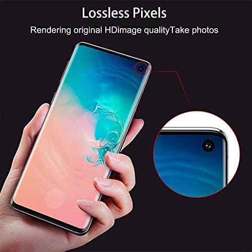 2 st heltäckande skärmskydd för Samsung S10