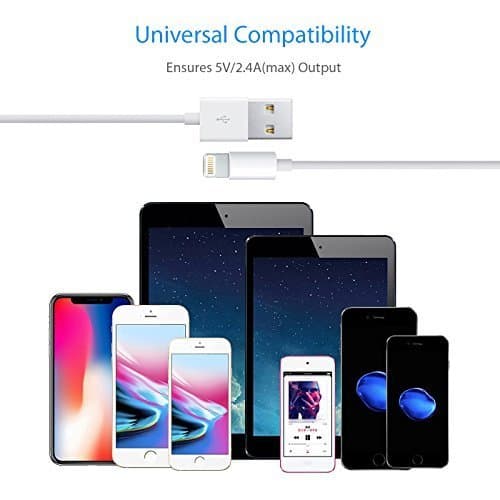 4 st USB kablar, passar för Iphone 5, 6, 7,