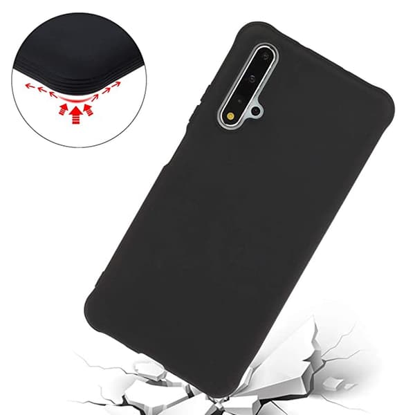 Huawei Nova 5T - Stöttåligt Silikonskal