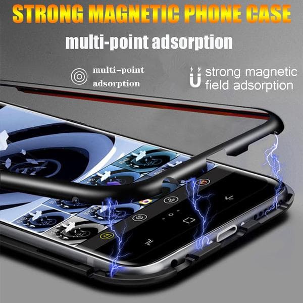 Magneto fodral för Samsung S10 svart