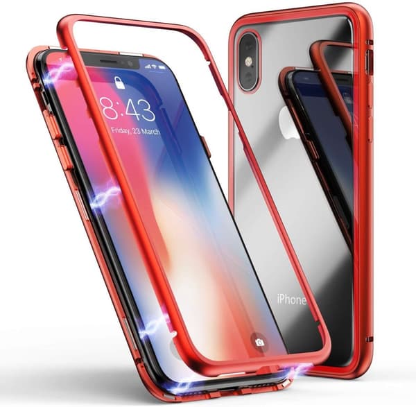 Magneto fodral för Iphone Xs max svart