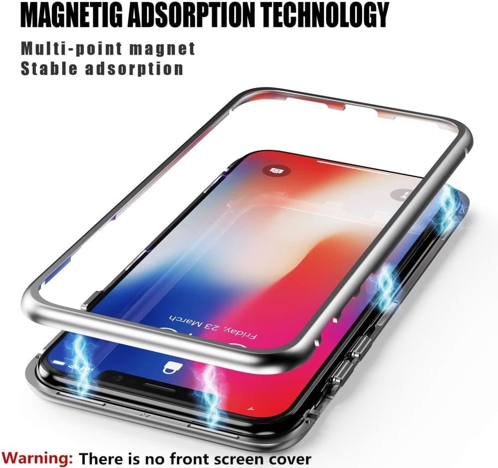 Magneto fodral för Iphone Xs max svart