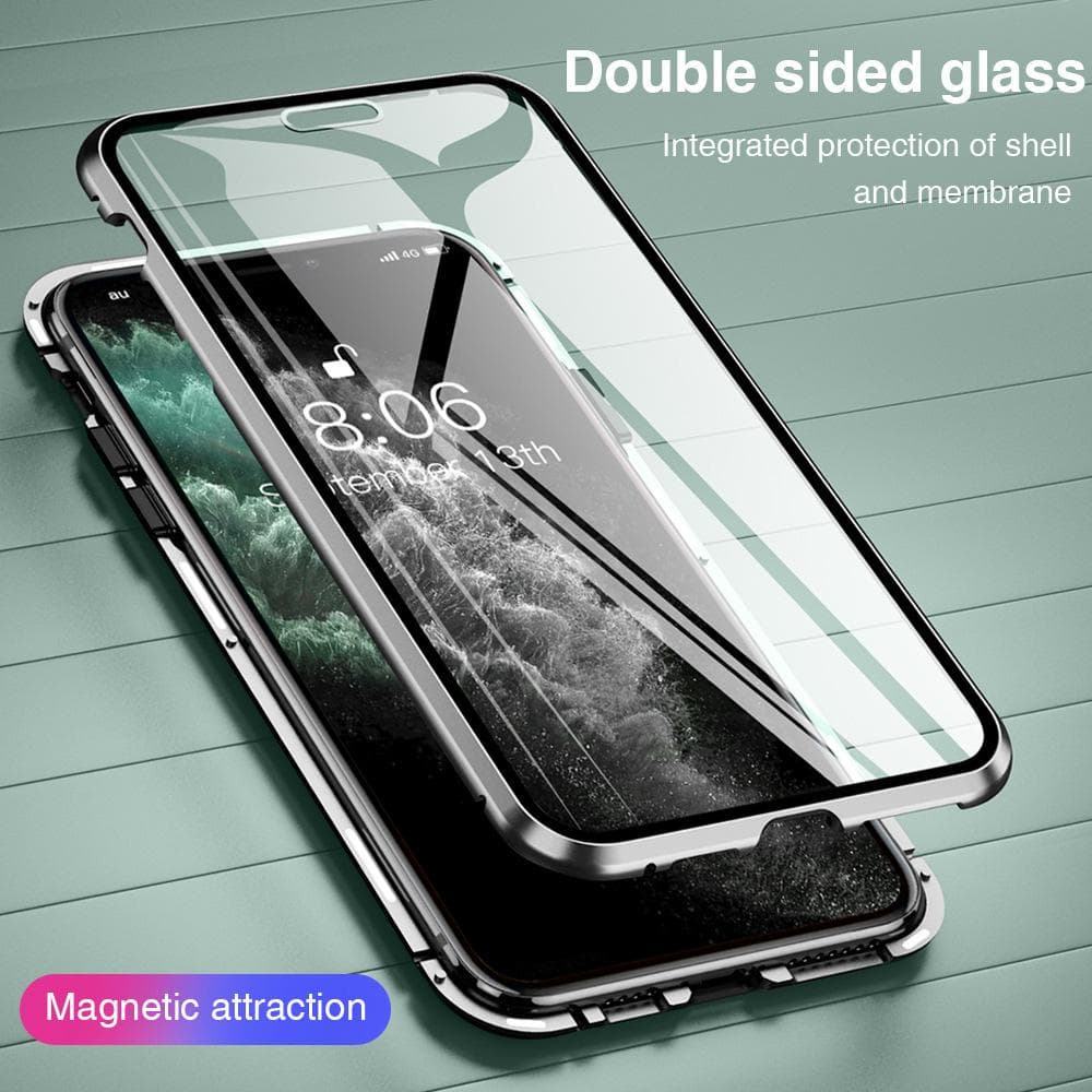 Dubbelsidig för iphone 11 svart