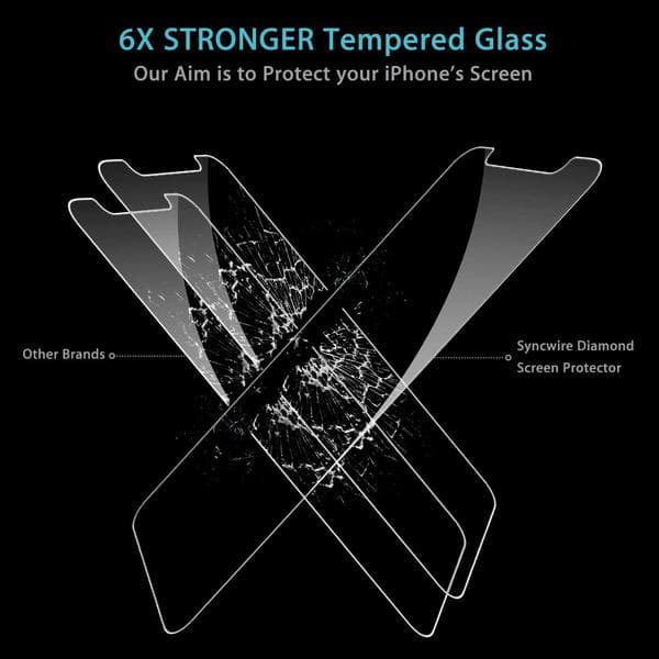 silkonfodral med härdat glass för iphone 11pro