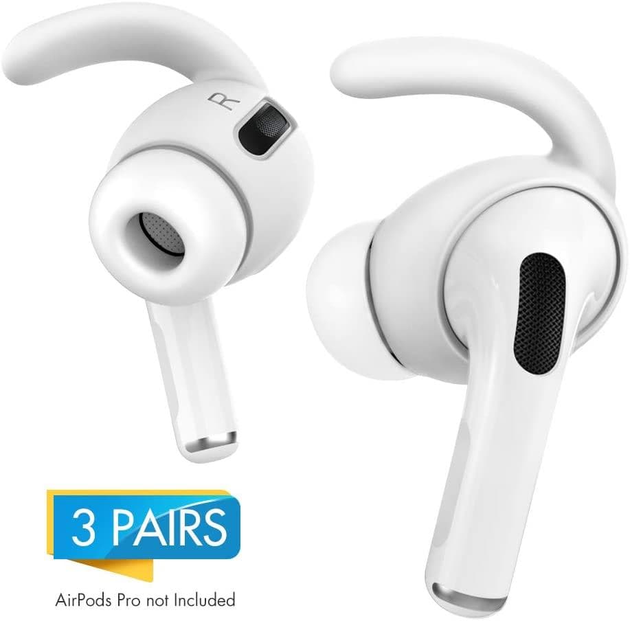 C4U® Earhooks In-ear til AirPods Pro Earhooks Earbud silikonsæt