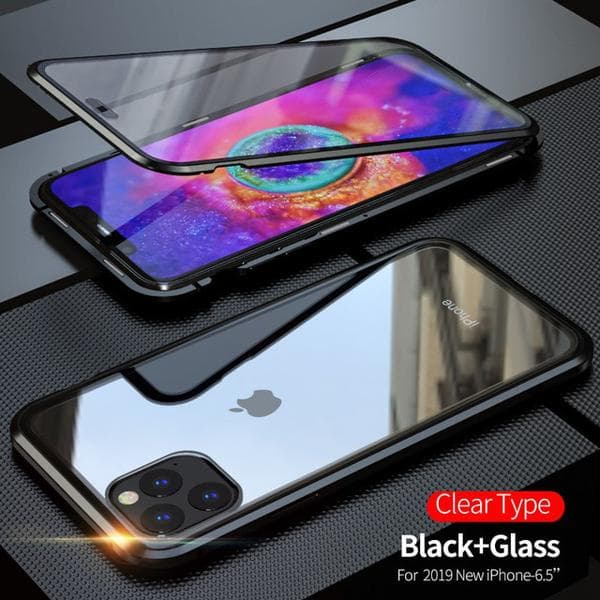 heltäckande magnetfodral för iphone 11 pro max blå