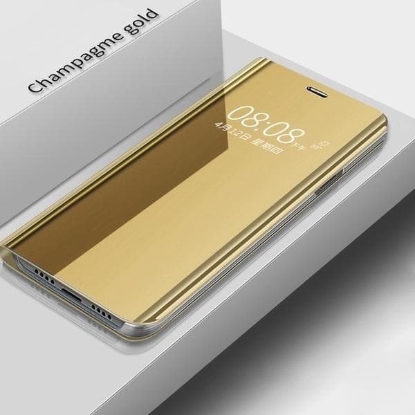 Flipcase för Sony  Xperia 5 svart Guld