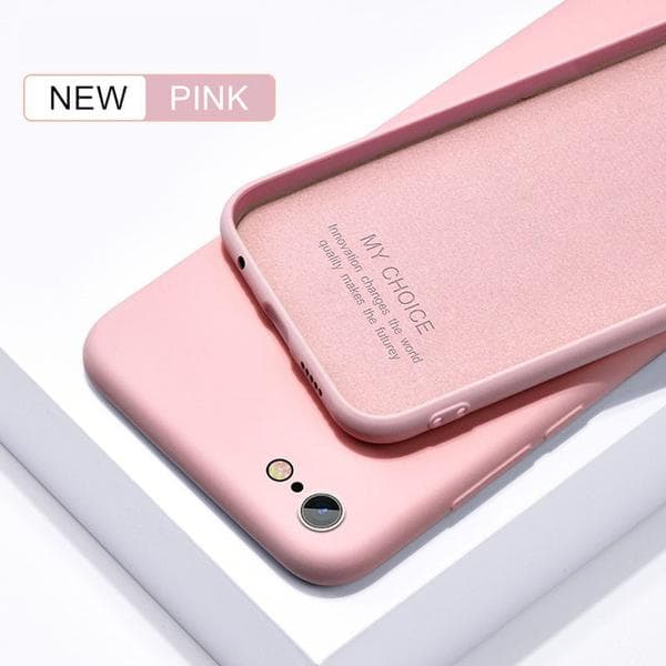 Tunt mjukt fodral för iPhone 11 pro max mörgrön Rosa