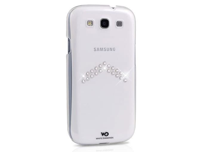 White Diamonds Crystal Case Arrow - Eske for mobiltelefon - gjennomsiktig - for Samsung Galaxy S III