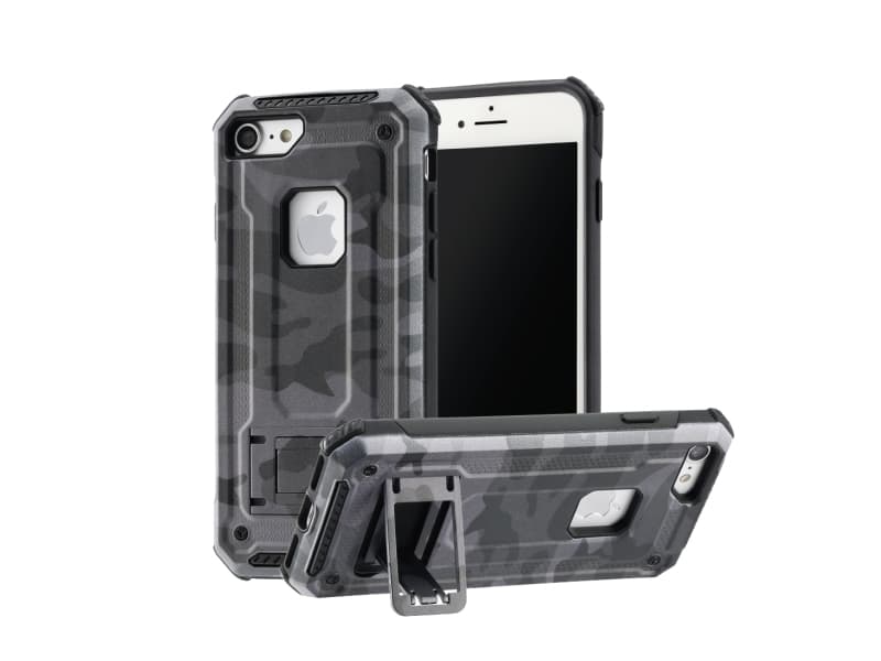 Hama Army, Omslag, Apple, iPhone 7/8, 11,9 cm (4.7"), Svart, Grå