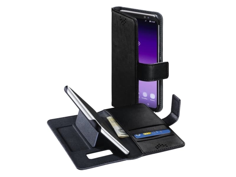 Hama Stand-Up, Folio, Samsung, Galaxy S8, 14,7 cm (5.8"), Svart