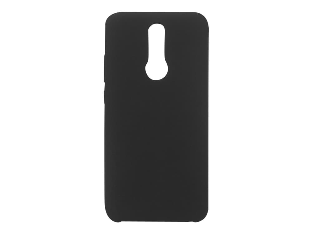 eSTUFF - Baksidedeksel for mobiltelefon - silikon - svart - for Xiaomi Redmi 8